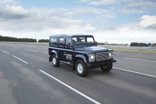 Land Rover Defender - Elektrisk Forskningsfordon 2013 04